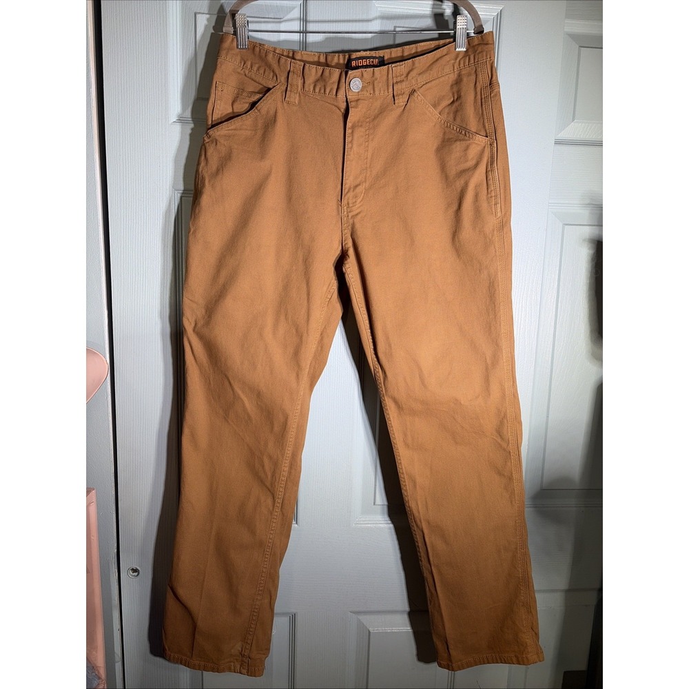 Ridgecut Pants Mens 36x32 Canvas Utility Stretch Workwear Outdoor.